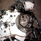 Navcam view of the rover’s deck.